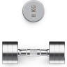 Гантель UNIX FIT PRO круглая хромированная 8 кг, 2 шт. DBRND8PCEx2